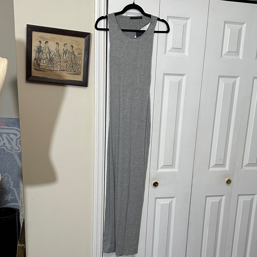 Signature8 Heather Gray Maxi Dress